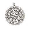 Non-Tarnish 304 Stainless Steel Pendants STAS-D084-06P-1