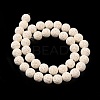 Natural Lava Rock Bead Strands G-L435-03-8mm-11-2