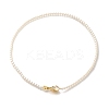 Brass Micro Pave Clear Cubic Zirconia Fold Over Clasps KK-H480-50P-01-4