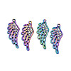 Rainbow Color Alloy Pendants PALLOY-T054-158-1