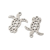 Ocean 201 Stainless Steel Laser Cut Sea Animals Connector Charms STAS-P428-03A-P-2