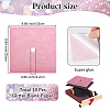 Square EVA Glitter Graduation Cap Topper Stickers DIY-WH20053-05E-2