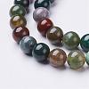 Natural Indian Agate Beads Strands GSR002-2