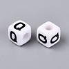Opaque Acrylic Beads SACR-N020-04A-Q-2
