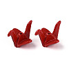 Rack Plating Spray Painted Alloy Beads PALLOY-T091-31E-1