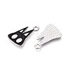 Halloween Theme Alloy Enamel Pendants ENAM-T022-54P-02-2