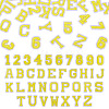 36Pcs 2 Sets 2 Styles Letter A~Z & Number 0~9 Polyester Embroidery Sew On Patches Sets PATC-TA0001-55D-1
