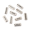 20Pcs 10 Styles Tibetan Style Alloy Pendants TIBE-FP0001-14-5