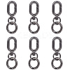 Alloy Swivel Clasps FIND-SP0003-29B-1