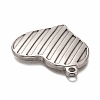 Non-Tarnish 304 Stainless Steel Pendants STAS-H126-04AS-3