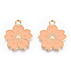 Alloy Enamel Pendants ENAM-S121-115K-3