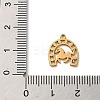 304 Stainless Steel Charms STAS-O005-17G-3