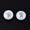 Natural Freshwater Shell Beads SHEL-N003-22-18P-2
