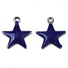 201 Stainless Steel Enamel Charms LS-STAS-N088-14B-1