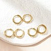 Ion Plating(IP) 304 Stainless Steel Hoop Earrings LS-EJEW-P177-G-06-3