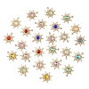 39Pcs 13 Colors Transparent Resin Pendants FIND-YW0009-57-2