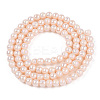 Electroplate Opaque Glass Beads Strands X-GLAA-T032-P4mm-AB09-3