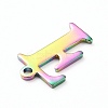 Ion Plating(IP) 304 Stainless Steel Charms STAS-H112-F-M-3