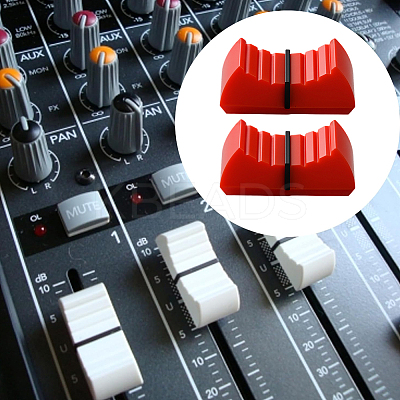 20Pcs Plastic Audio Console Slider Caps AJEW-CN0004-53C-1