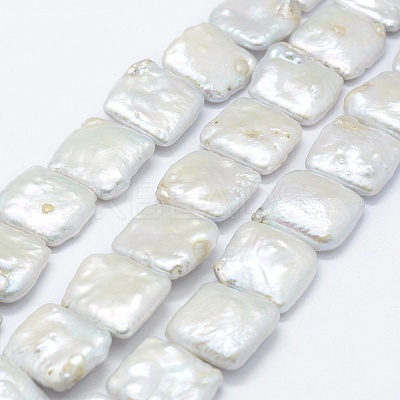 Natural Baroque Pearl Keshi Pearl Beads Strands PEAR-K004-42-1
