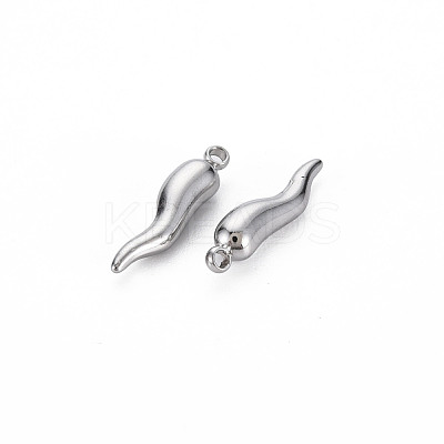 Non-Tarnish 304 Stainless Steel Charms STAS-N097-105P-NR-1