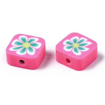 Handmade Polymer Clay Beads CLAY-N008-034E-1