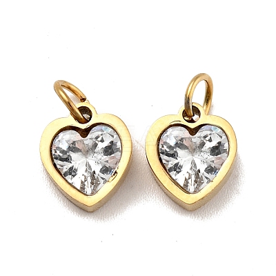 PVD Vacuum Plating 304 Stainless Steel Pendants STAS-D189-06G-1