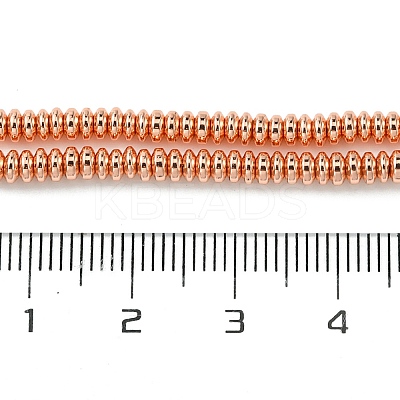 Electroplated Synthetic Non-Magnetic Hematite Beads Strands G-H020-J01-01-1
