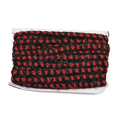 Two Tone Polyester Crochet Lace Trim OCOR-Q058-08-1