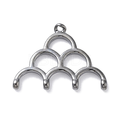 Brass Pendants KK-C077-08B-1