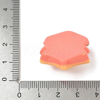 Cute Opaque Resin Cabochons RESI-L046-D05-1