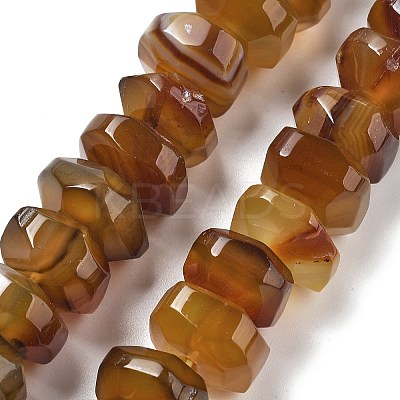 Natural Agate Beads Strands G-K392-A16-1