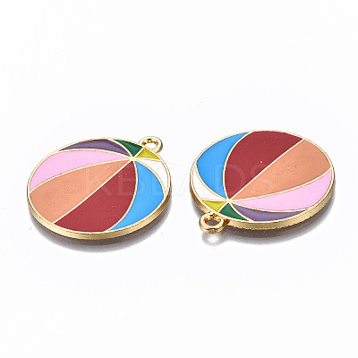 Alloy Enamel Pendants LS-X-ENAM-S127-016-RS-1