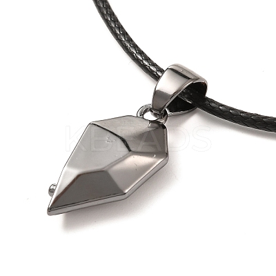 Rack Plating Alloy Heart Pendant Necklaces Sets NJEW-B081-07C-1