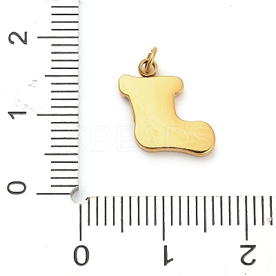 304 Stainless Steel Rhinestone Charms FIND-I062-01G-05-1