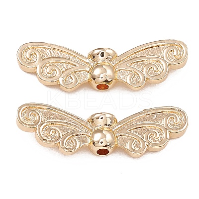 Rack Plating Brass Beads LS-KK-G455-04G-1
