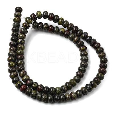 Natural Dragon Blood Beads Strands G-A280-A26-01-1