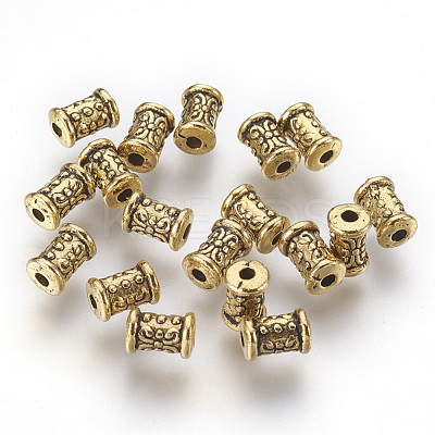 Tibetan Style Beads X-GLF0292Y-1