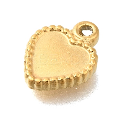 304 Stainless Steel Charms STAS-R131-09G-1
