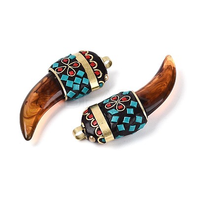 Handmade Indonesia Big Pendants IPDL-N004-02B-C-1