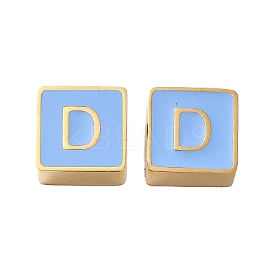 304 Stainless Steel Enamel Beads STAS-L022-293G-D-1