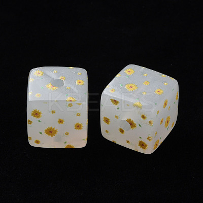 Printed Acrylic Beads MACR-S374-11C-01-1