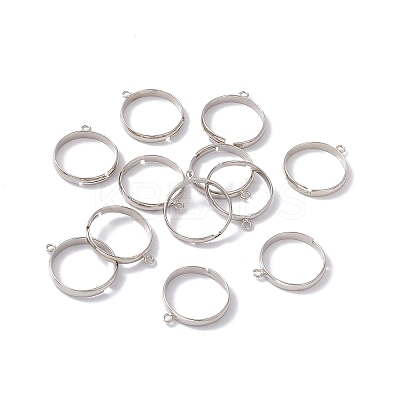 Brass Loop Ring Bases EC159-1