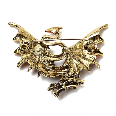 Dragon Enamel Pins JEWB-L026-02AG-03-1