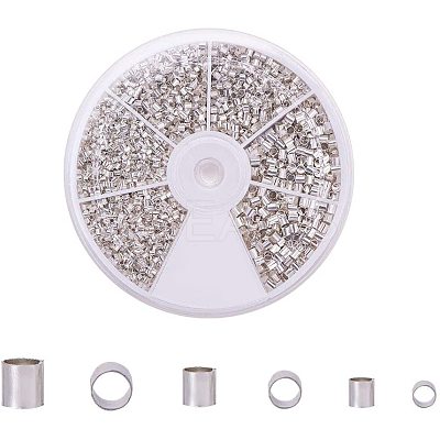 Brass Crimp Beads KK-PH0036-13-1
