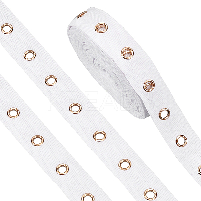 6.25 Yards Flat Cotton Ribbon SRIB-BC0001-15C-1