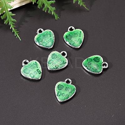 Alloy Enamel Charms ENAM-C1422-3-1