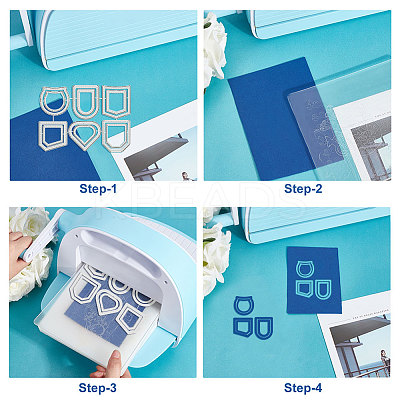 Pocket Theme Carbon Steel Cutting Dies Stencils DIY-WH0309-1533-1