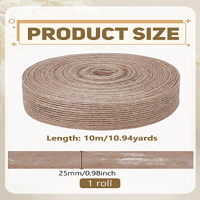 1 Roll Burlap Ribbon OCOR-LP0001-30-1