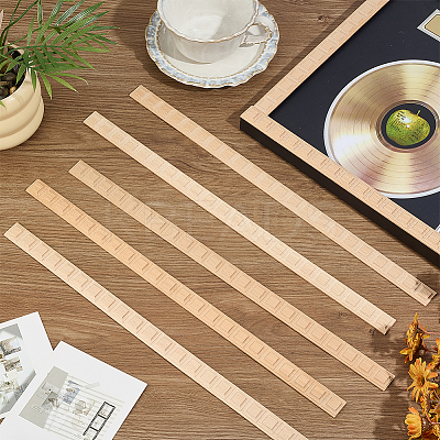 Wood Carving Waistline Edge Strips for Living Room Background Wall Decorative AJEW-GF0013-86C-1
